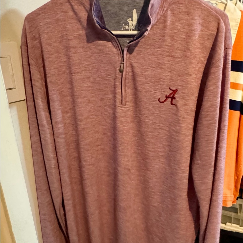 Roll Tide!! johnnie-Quarter zip from the University of Alabama